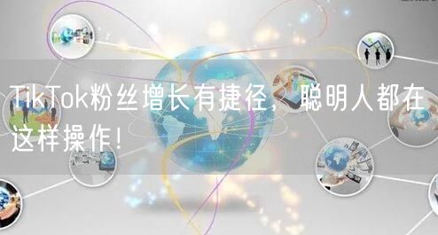 TikTok粉丝增长有捷径，聪明人都在这样操作！