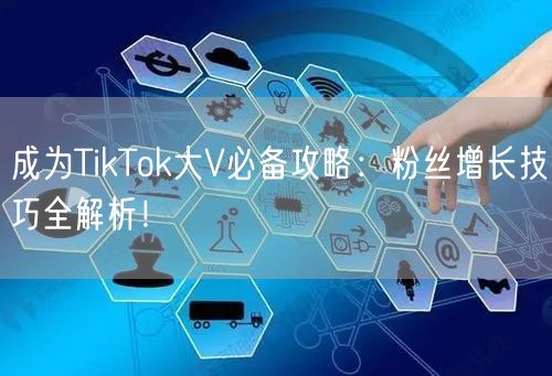 成为TikTok大V必备攻略：粉丝增长技巧全解析！