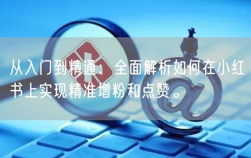 从入门到精通：全面解析如何在小红书上实现精准增粉和点赞。