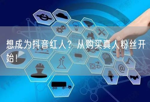 想成为抖音红人？从购买真人粉丝开始！